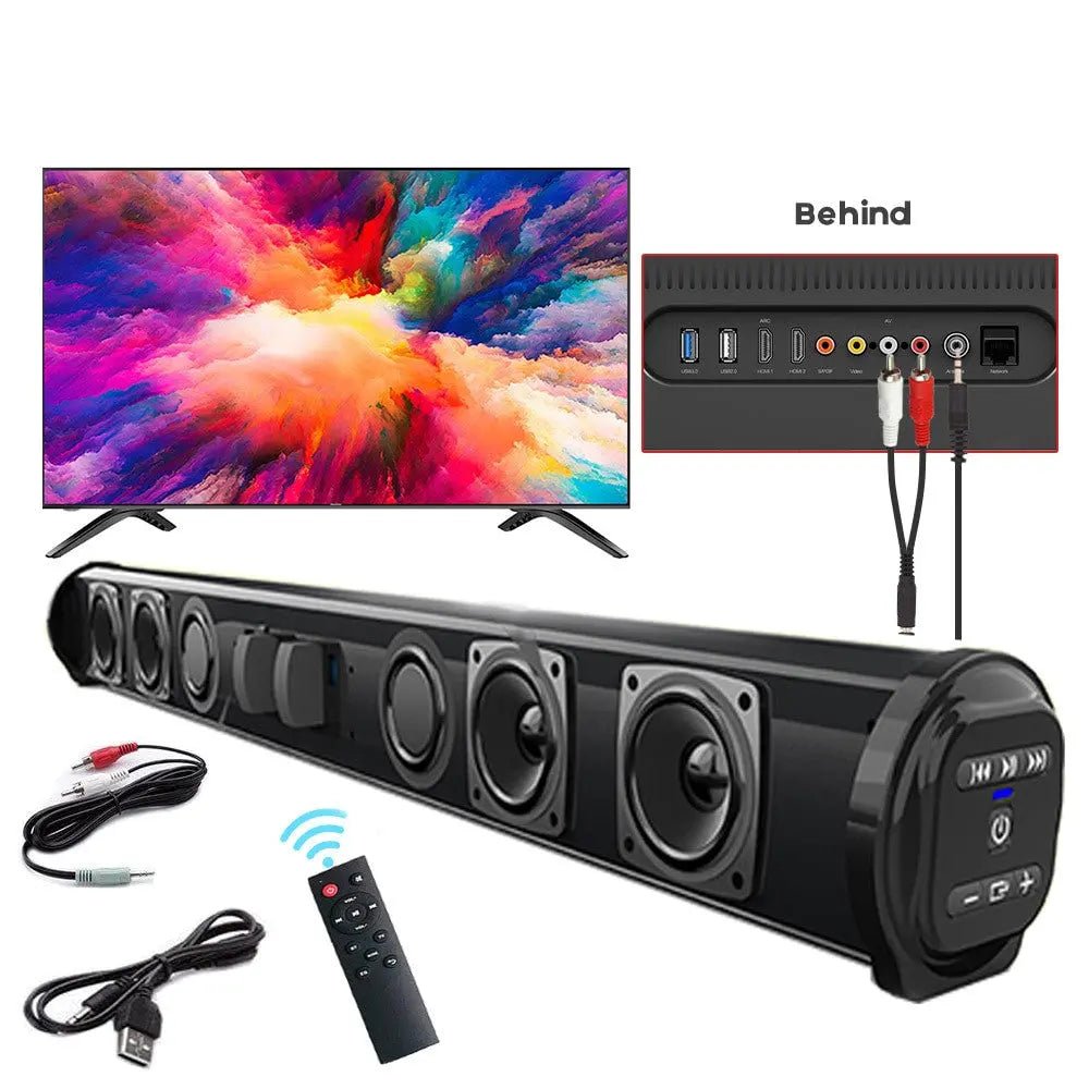Home Theater Wireless Bluetooth Strip Audio - elektronika shop