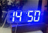 3D LED Digital Wall Clock – Modern Luminous Home Display Clock - elektronika shop