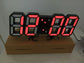 3D Luminous LED Digital Clock, Simple And Versatile At Home - elektronika shop
