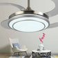 Home Full Spectrum Eye Protection LED Fan Chandelier - elektronika shop