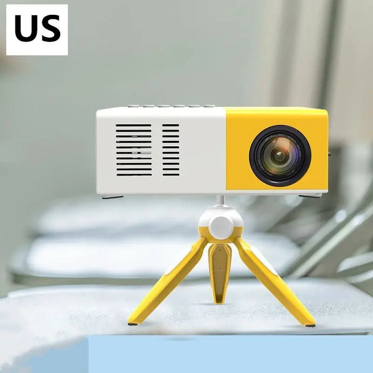 Mini LED Projector – Portable Handheld Home Entertainment Projector - elektronika shop