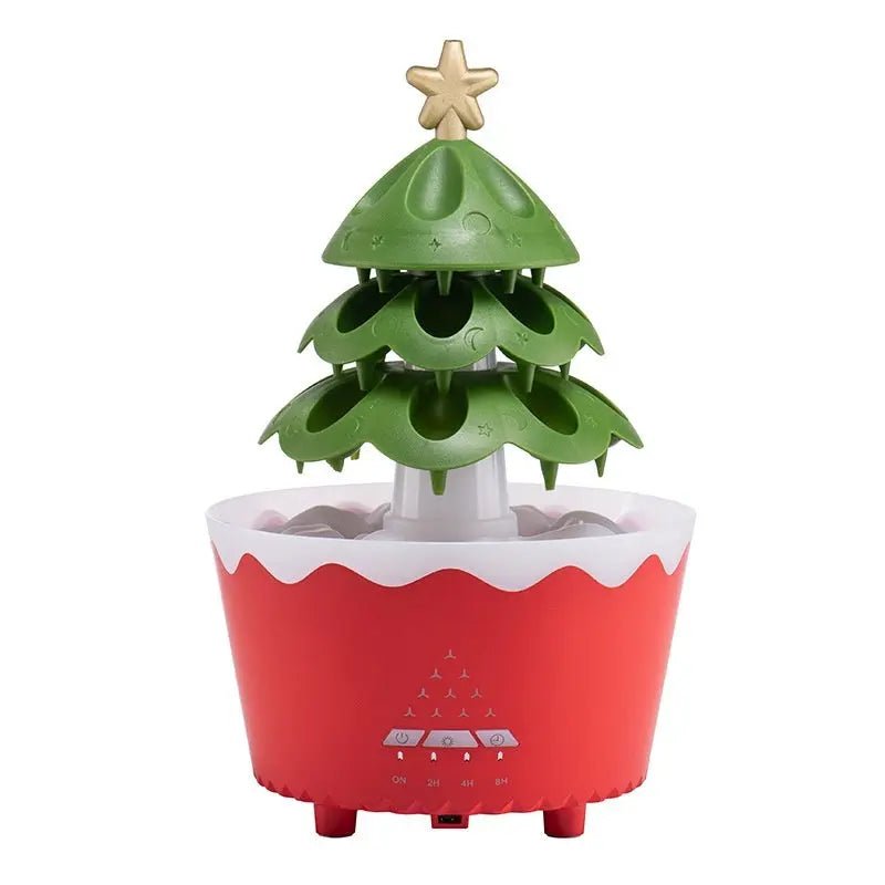 New Design Essential Oil Aroma Diffuser Household Mute Small Remote Control Humidifier Suitable For Home Christmas Gift - elektronika shop