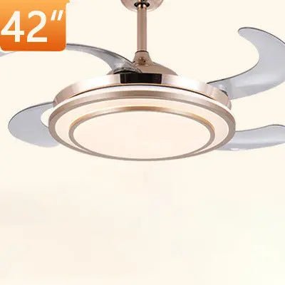 Full Spectrum LED Ceiling Fan Light – Eye Protection Smart Chandelier for Home Lighting - elektronika shop