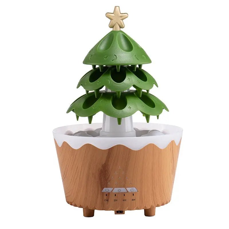 New Design Essential Oil Aroma Diffuser Household Mute Small Remote Control Humidifier Suitable For Home Christmas Gift - elektronika shop